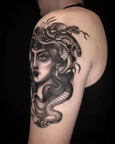 Dragon, 그리스 여신, 메두사