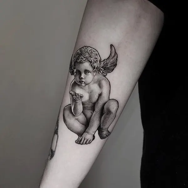 여신, 아기천사, 그리스 여신