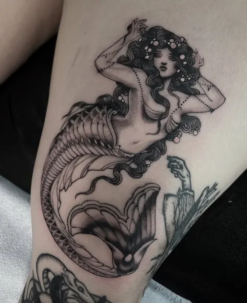 Dragon, 세이렌, 인어