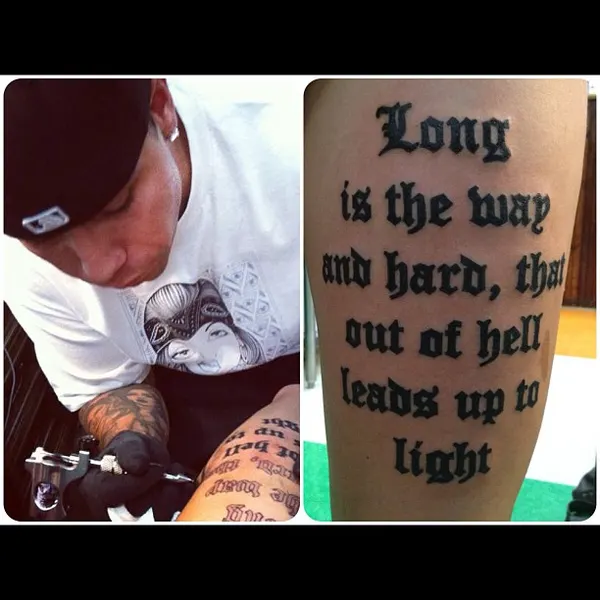 Lettering