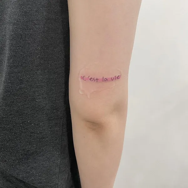 Lettering