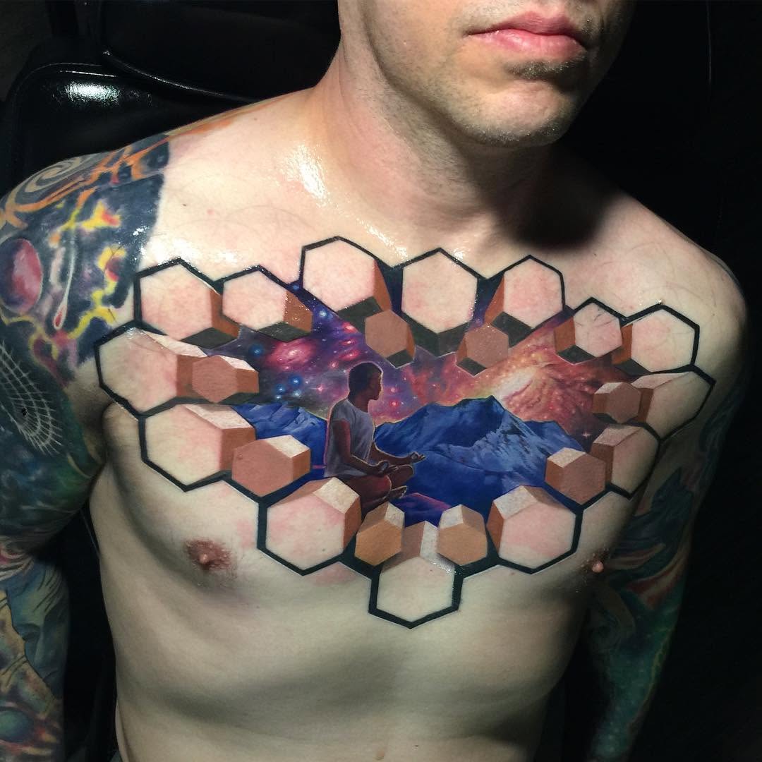 Geometric, 코스모스, 은하, 행성, 구름 문양