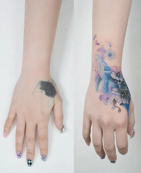 Flower, 붓
