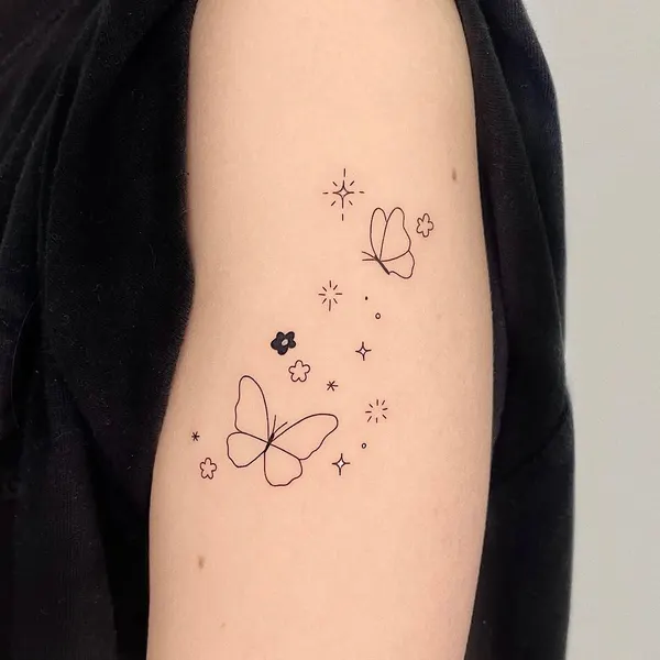 Flower, Nature, 별들, 성좌