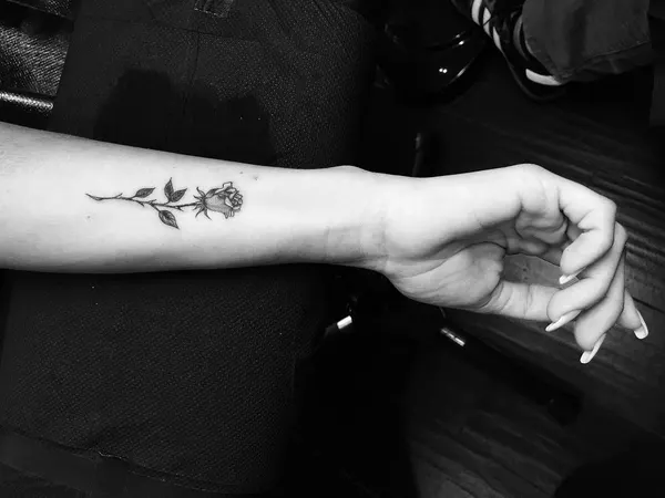 Lettering, Flower