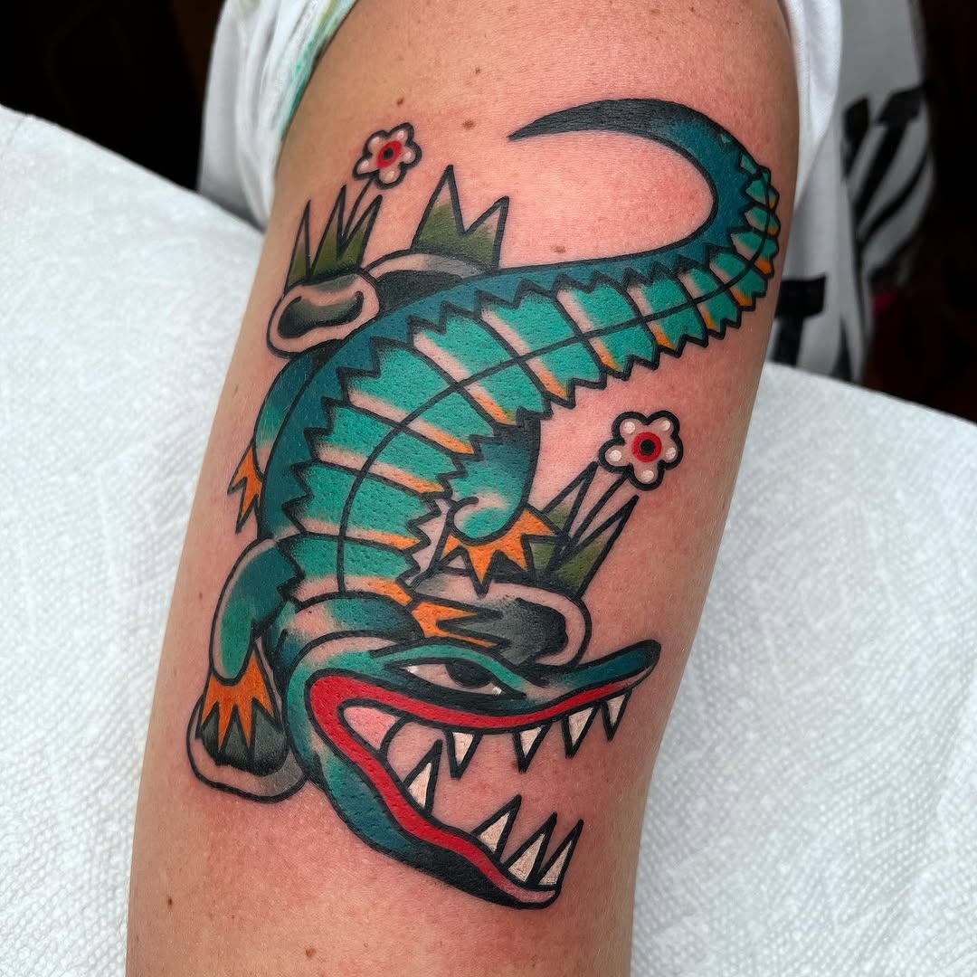 Dragon, 악어