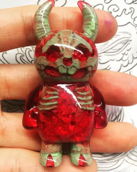 Flower, Animal, Skull
