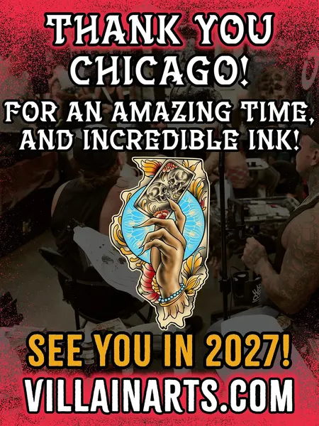 Villain Arts Tattoo Convention