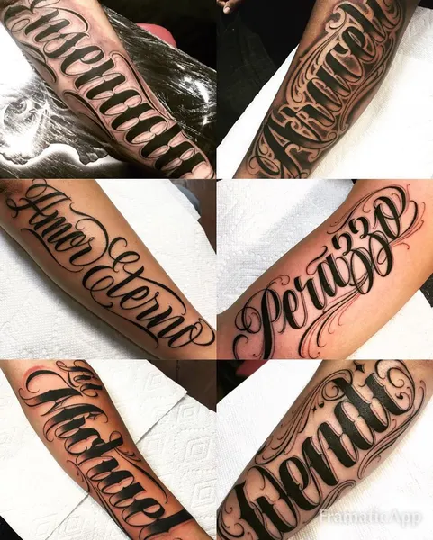 Lettering, 고딕 레터링