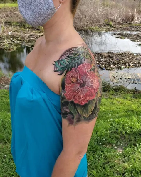 Flower, Rose, 히비스커스