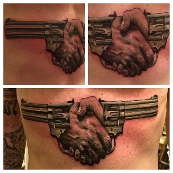 Game Face Tattoo