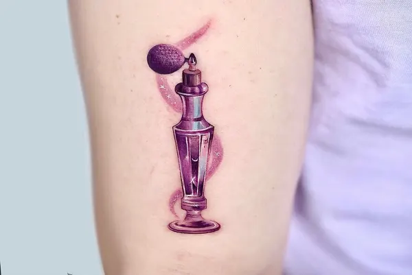 Flower, Rose, 펜, 병, 촛불, 향수, 마이크, 와인잔, 라이터, 잉크병