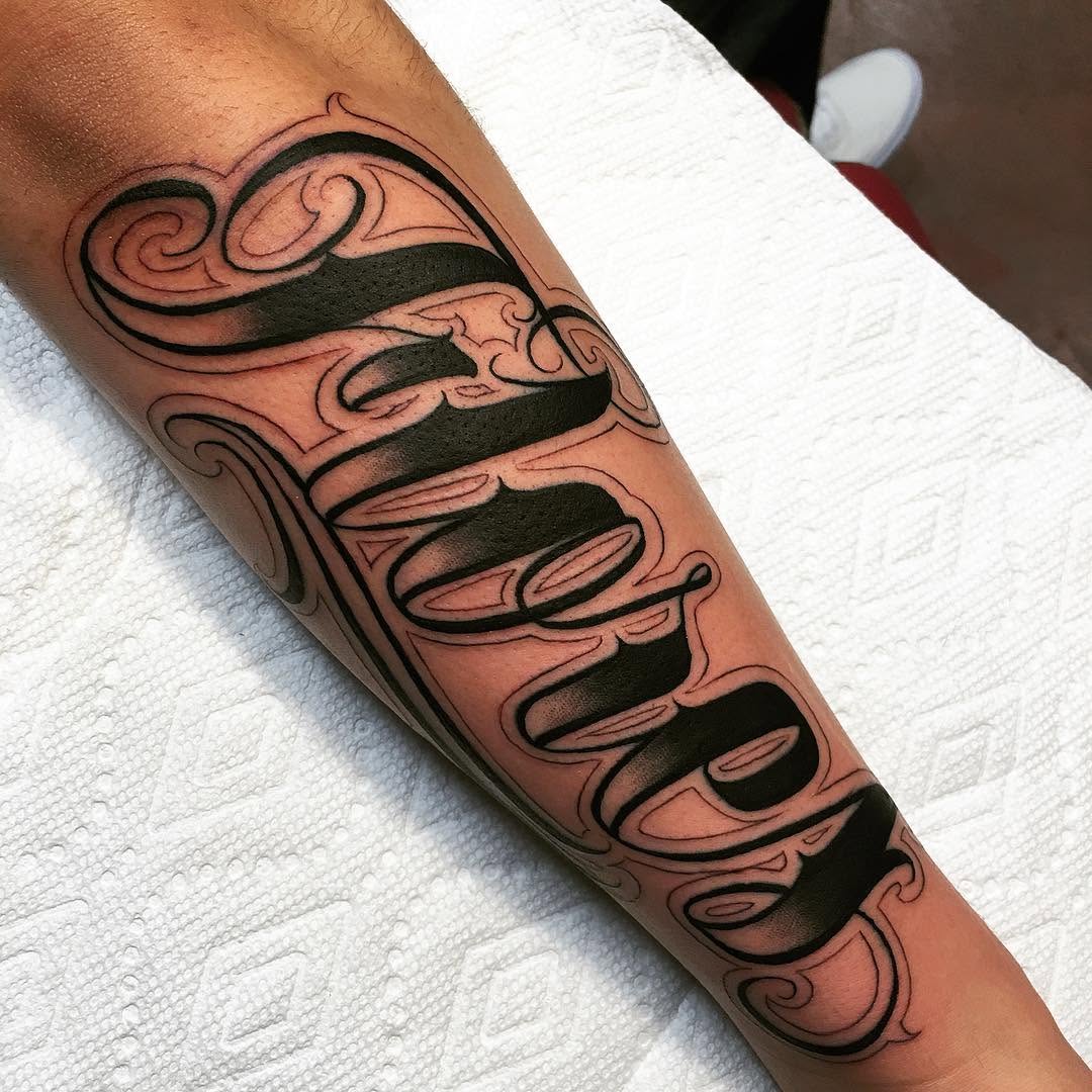 Lettering, 치카노