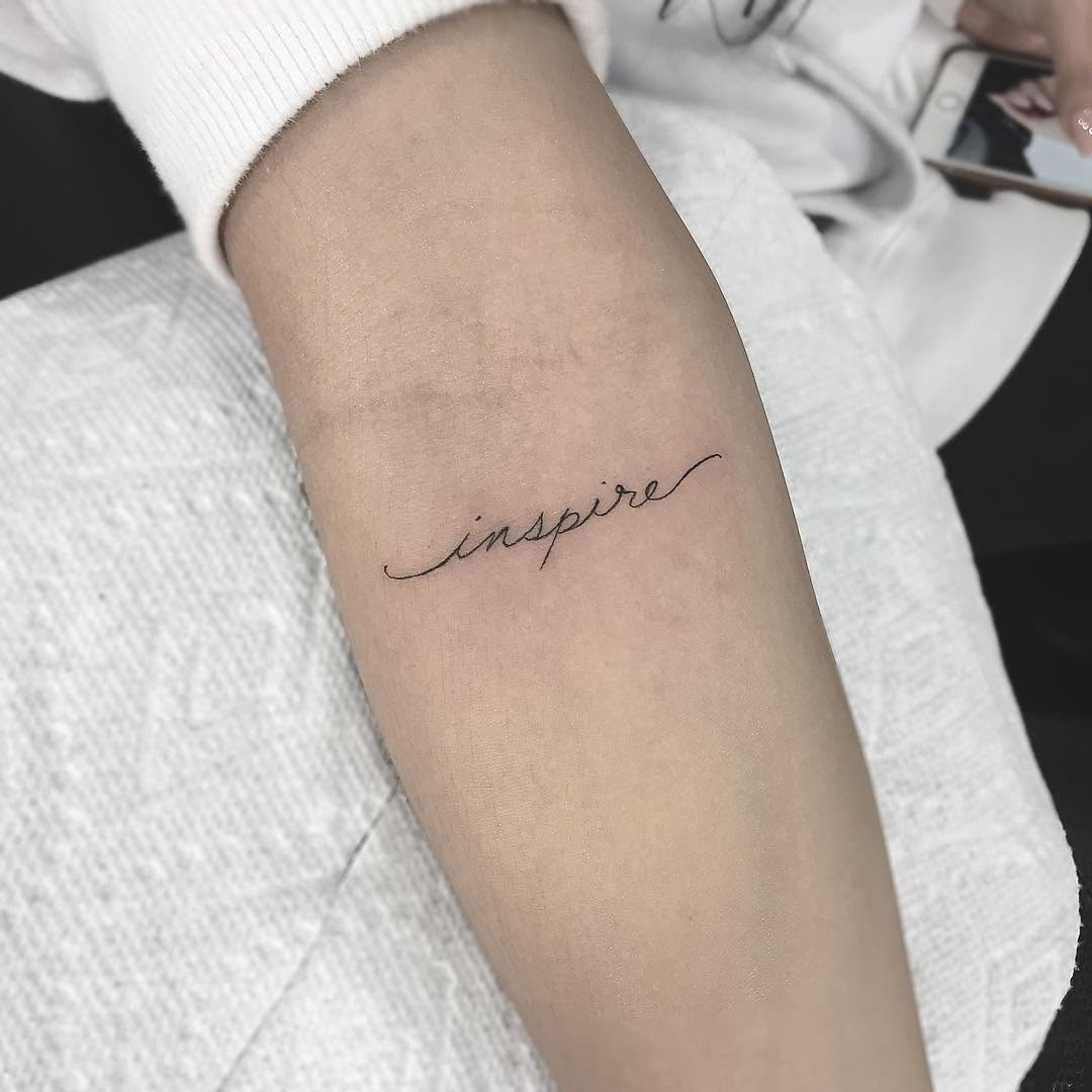 Lettering, 물망초