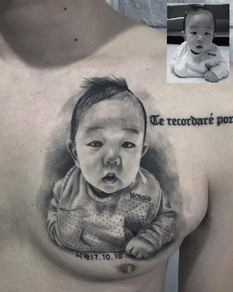 아기, 아버지, 아기천사