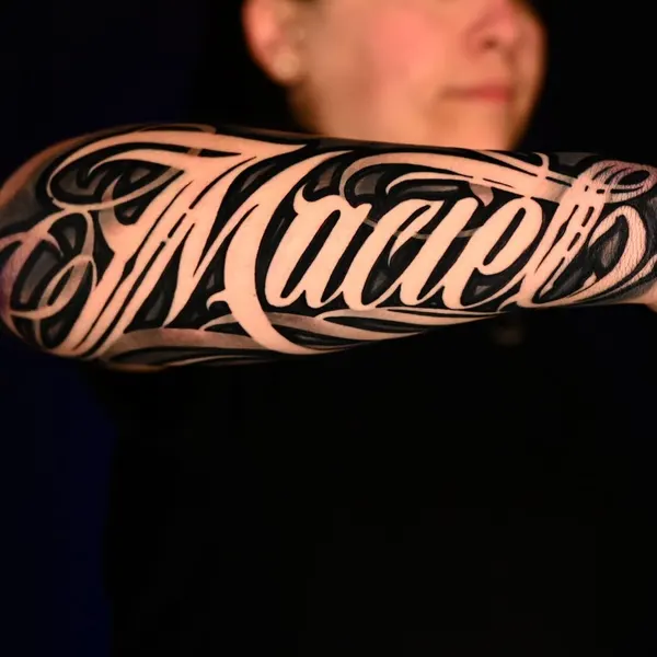 Lettering, 일본어 레터링, 한자 레터링