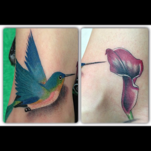 Flower, 벌새