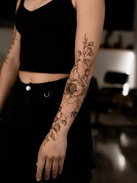Flower, Rose, 멘디