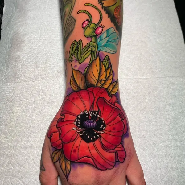 Flower, Rose, 양귀비