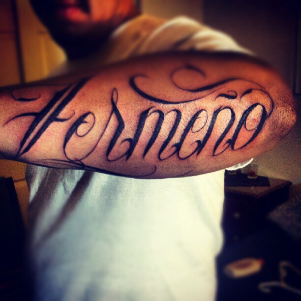 Lettering, 이름