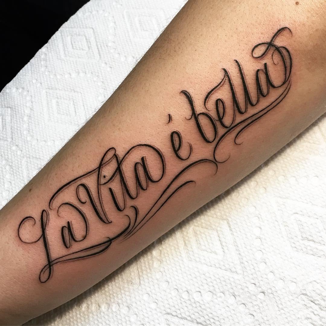 Lettering, 이름
