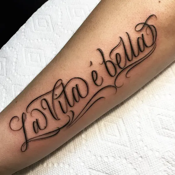 Lettering, 이름