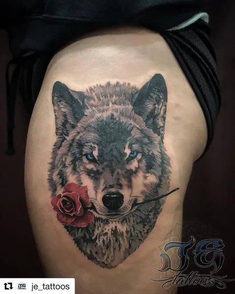 Game Face Tattoo