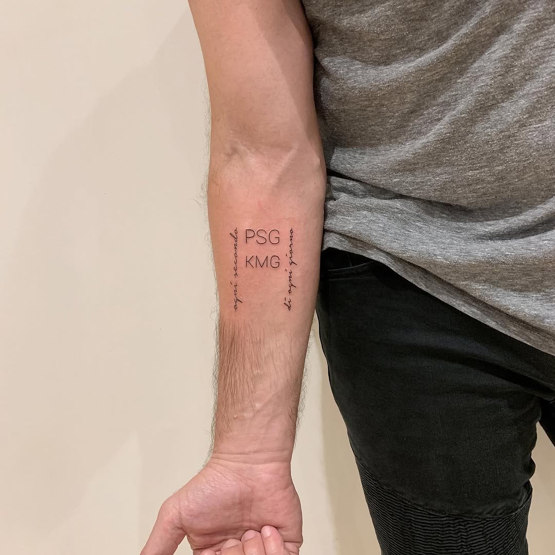Lettering, 소년, 강인함, 출생년도, 미니멀 레터링