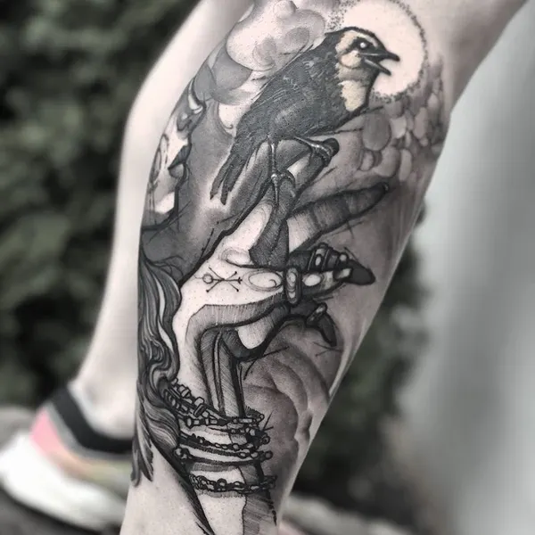 Ink and Dagger Tattoo