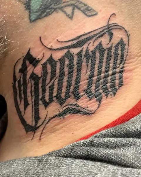 Lettering, 고딕 레터링, 올드 잉글리시