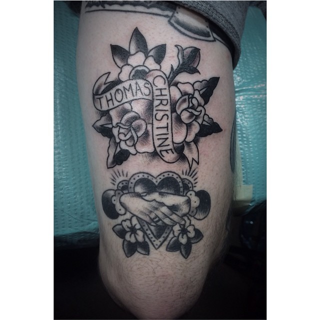 Flower, Rose, Lettering