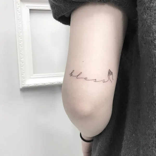 Lettering, 손글씨, 타자기 폰트, 올드 잉글리시, 단어, 희망