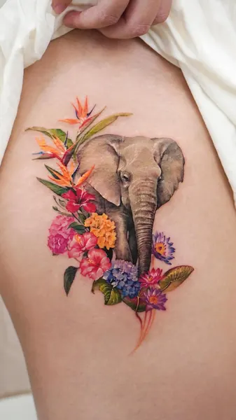 Flower, 코끼리