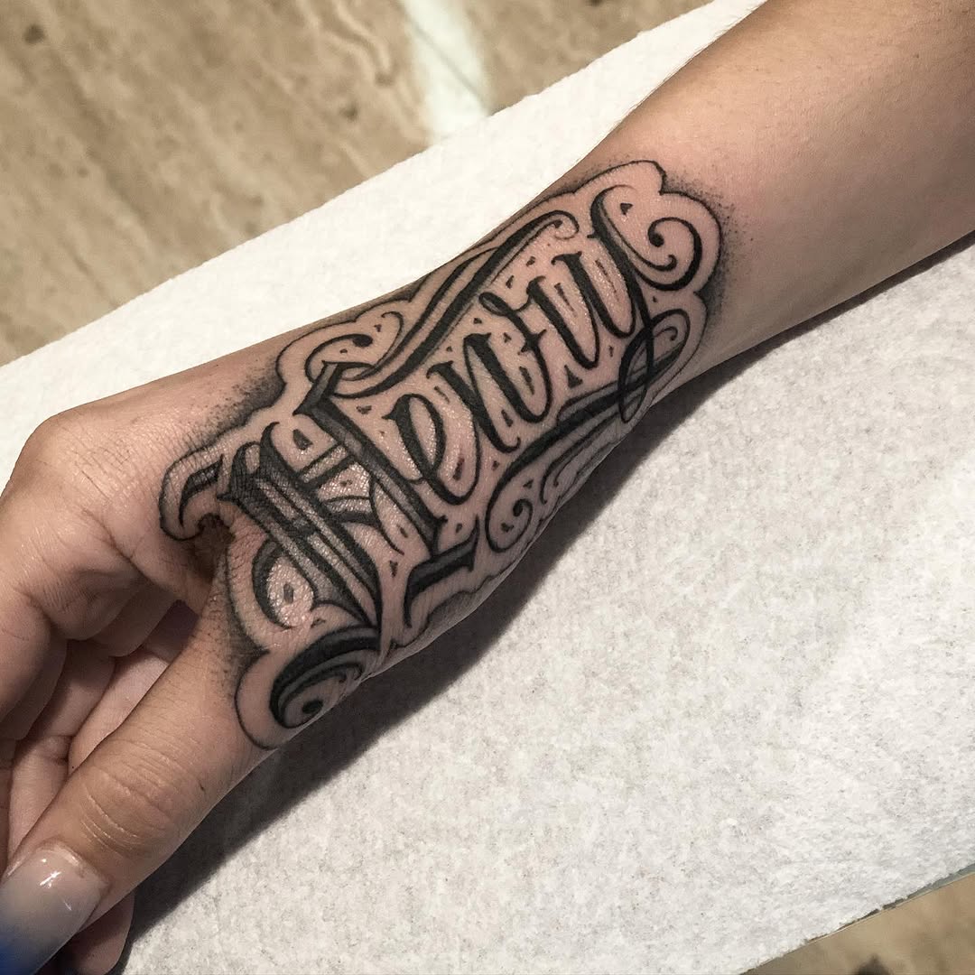 Lettering, 고딕 레터링, 아랍어 레터링, 일본어 레터링