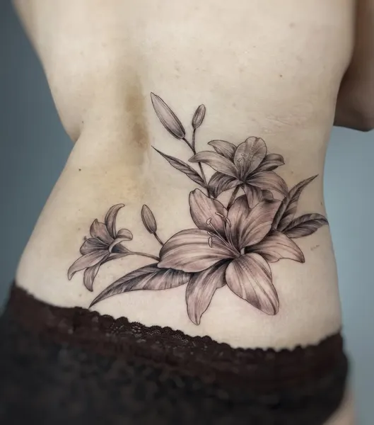 Flower, 백합, 난초