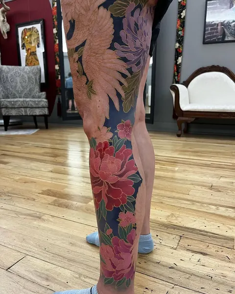 Dragon, Flower, Rose