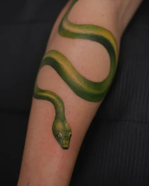 지네, Snake