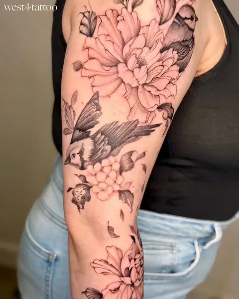 Flower, Rose, 수국, 하프슬리브, 히비스커스