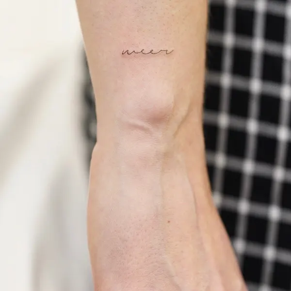 Lettering, 단어