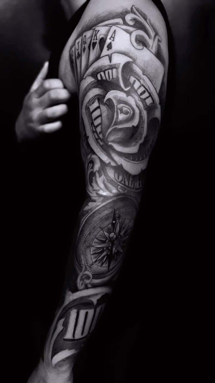 Game Face Tattoo