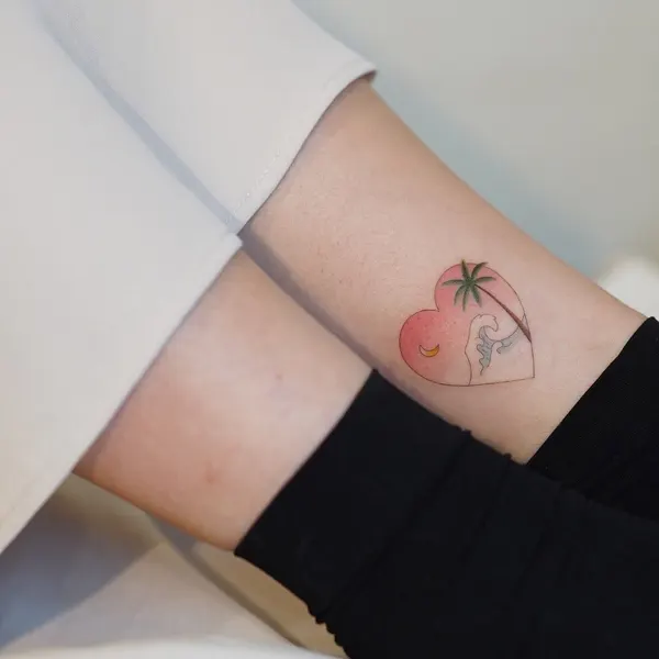 Mini, 해변