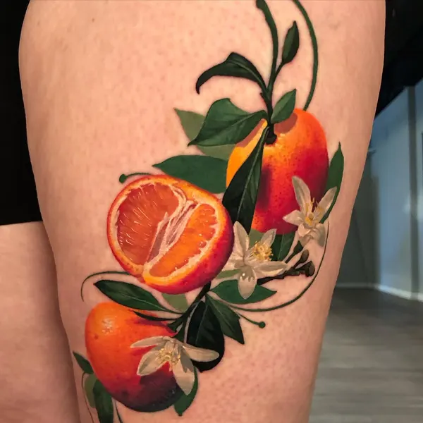 Flower, 과일, 레몬