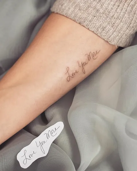 Lettering, 서예, 동백꽃, 물망초