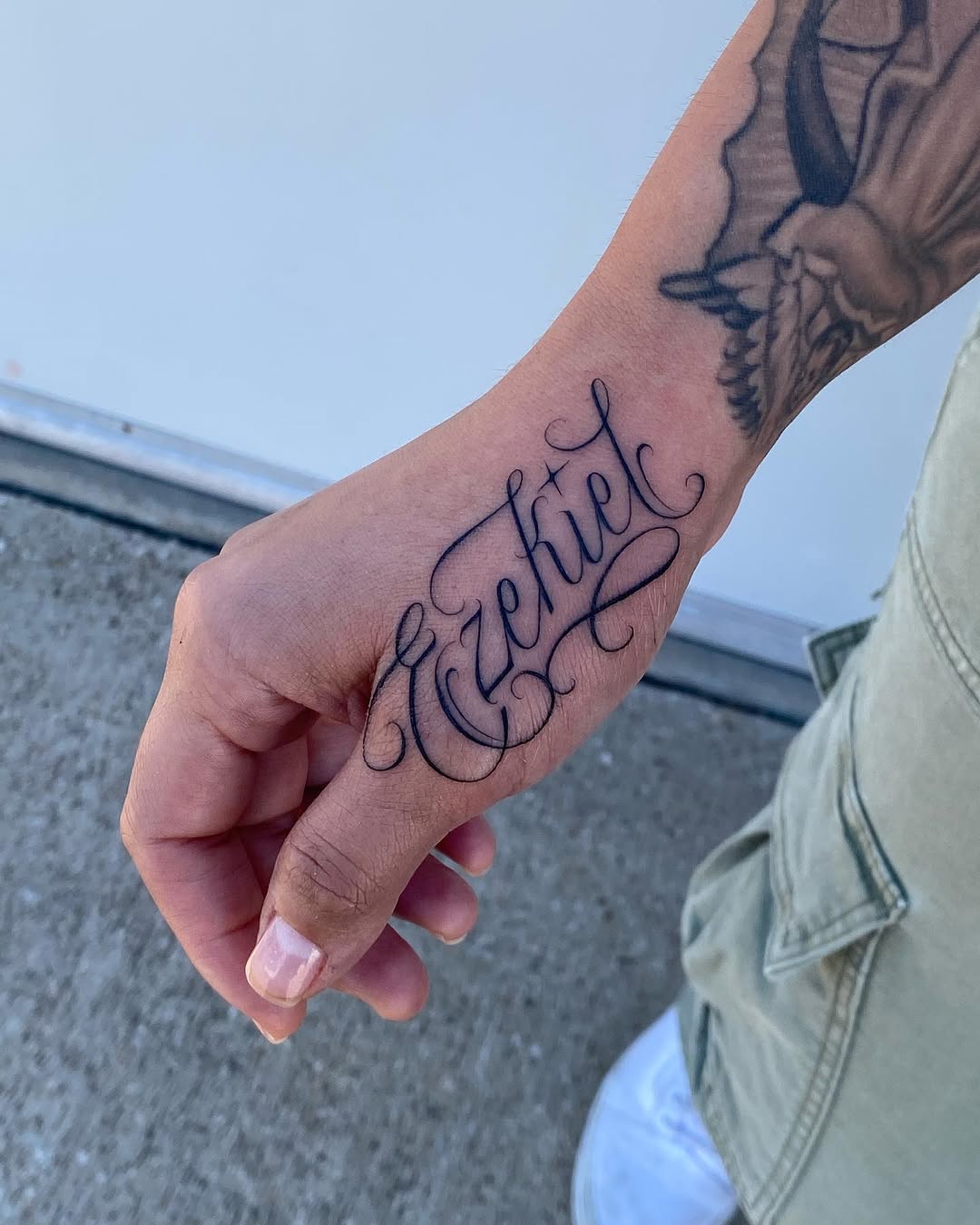 Lettering, 서명