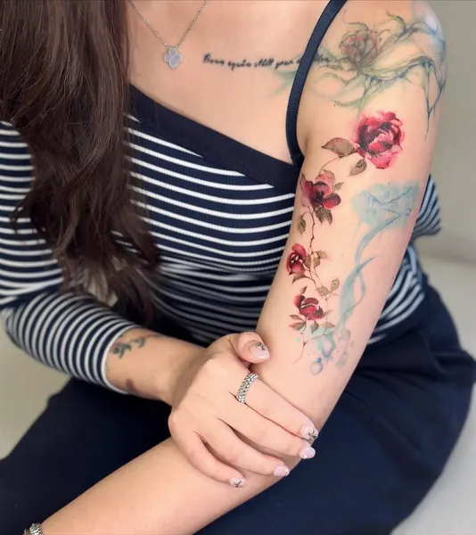 Flower, Rose, 꽃 배경