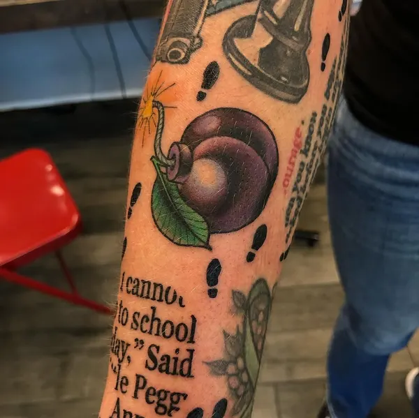 Lettering, 문장, 가사, 추모 문구, 올드 잉글리시