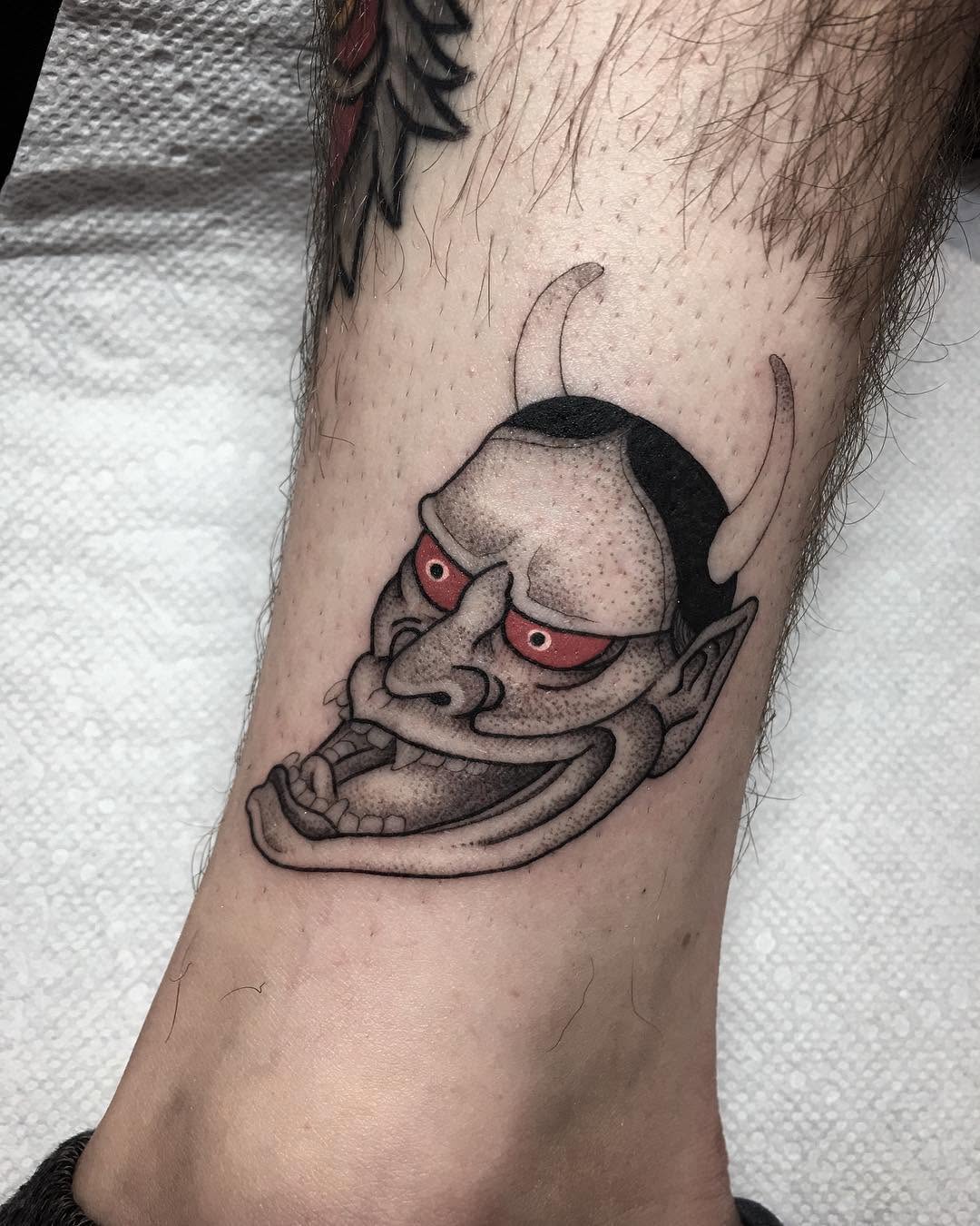 광대, 호러, 한야 가면