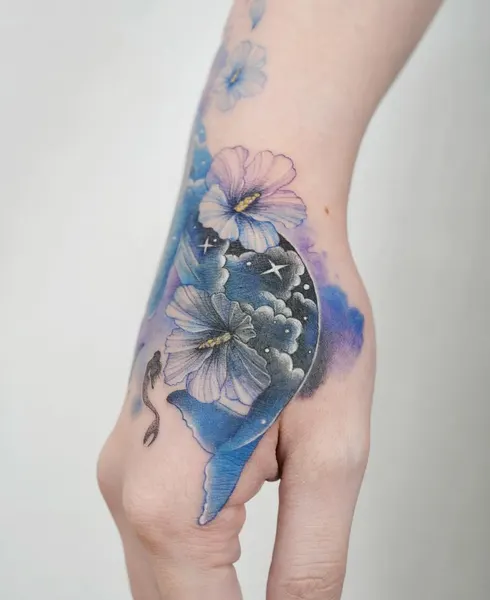 Flower, 붓