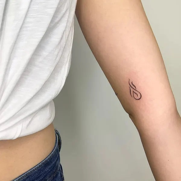 Lettering, 옴, 평화, 미니멀, 이니셜, 오니, 물병자리, 미니멀 레터링