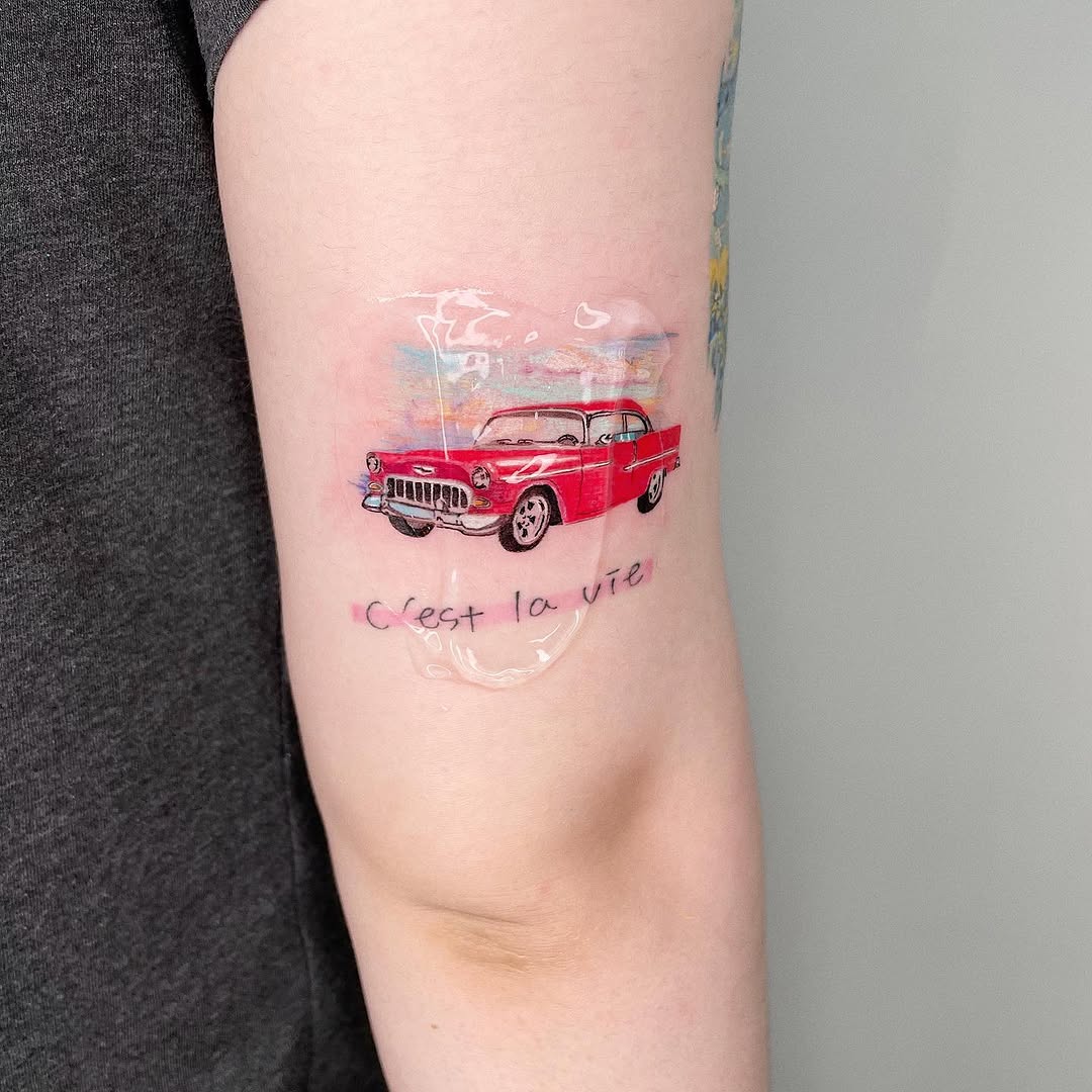 자동차, Mini, 레트로, 스카이라인